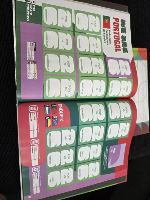 Caderneta Mundial FIFA 2026 Capa Dura Ouro Dourado