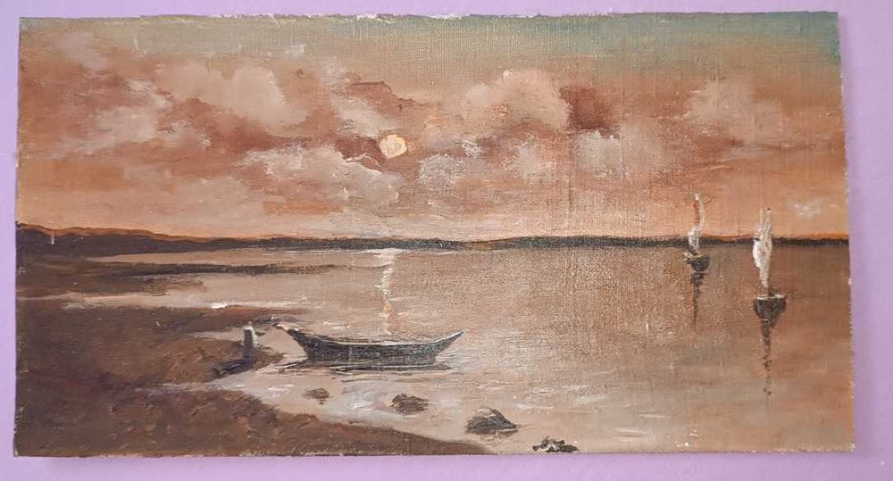 Obraz pejzaż, olej , niepodpisany