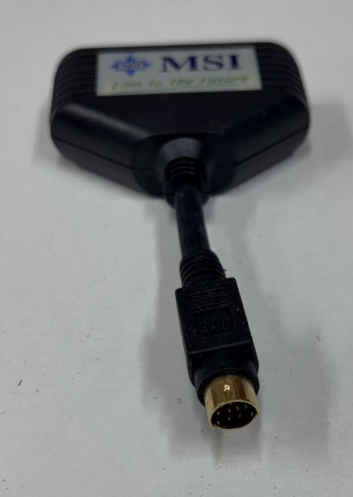 Adaptador MSI VIVO "Link to the Future" (9-Pin p/ S-Video/RCA)