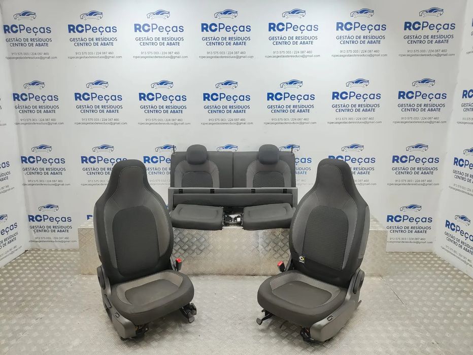 Conjunto Bancos Frente Frontais Tras Traseiros Smart ForFour EQ 453