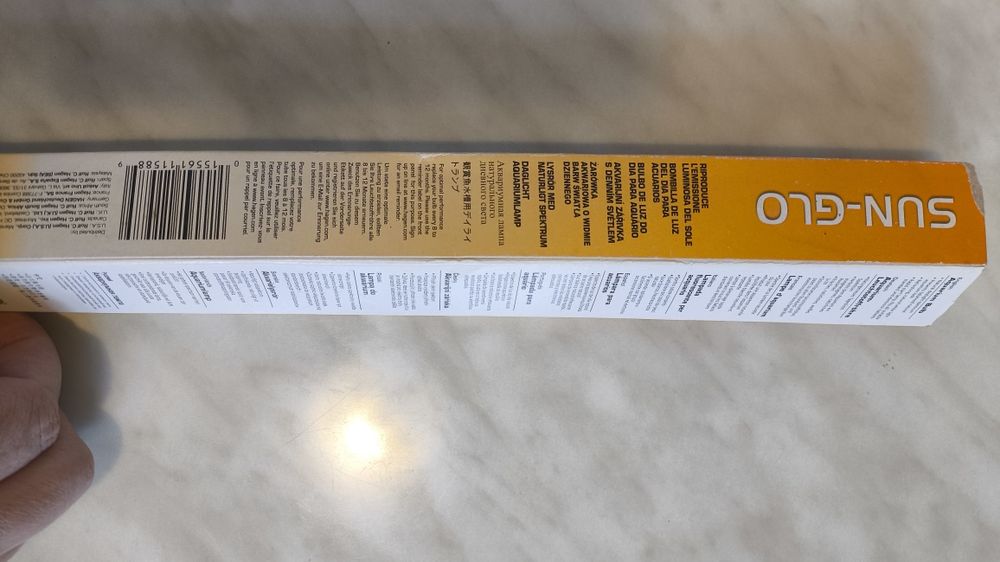 Фіто лампа для акваріума Т5 Hagen Sun-GLO 8 Вт 28,8 см