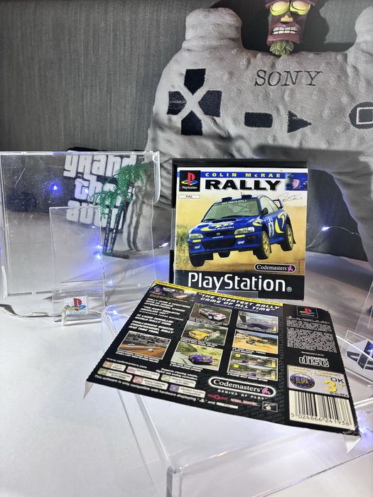 Colin McRae Rally PlayStation1 ps1 psx pudełko