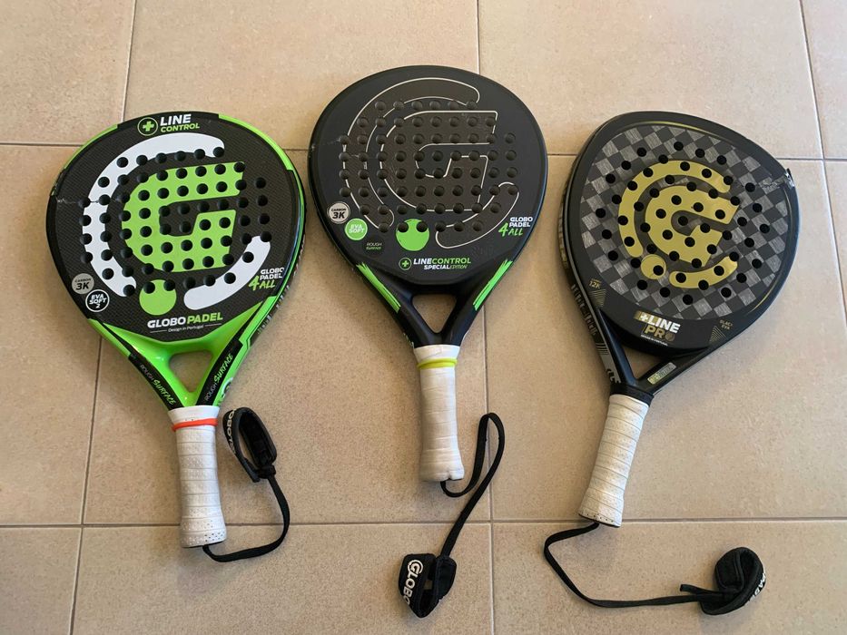 3 raquete de Padel - Globo Padel - A precisar de reparação