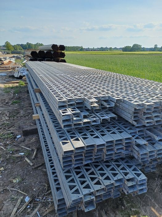 Ceownik ocynkowany 100x40x2.2mm 8m długości Idealny na łaty dachowe  hala wiata konstrukcja stalowa garaż