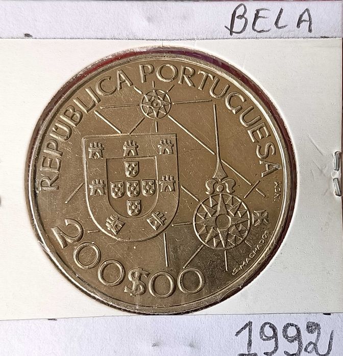 2 Moedas comemorativas alusivas aos descobrimentos Portugueses
