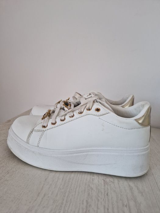 Buty damskie sportowe białe