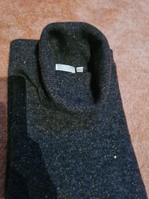 Pulower/sweter firmy SOLAR welniano-jedwabny