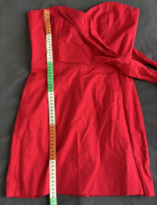 Seksowna czerwona mini rozmiar S