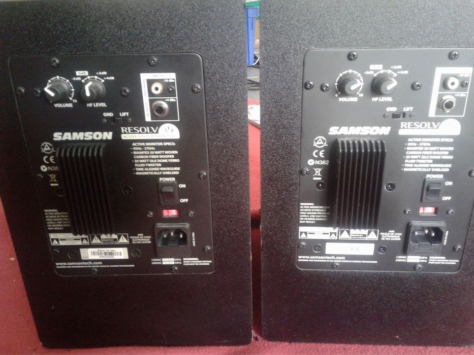 2 colunas activas Samson resolv A5 como novos