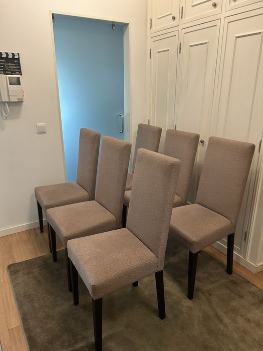 Conjunto de 6 Cadeiras de Sala de Jantar — Feitas por Medida