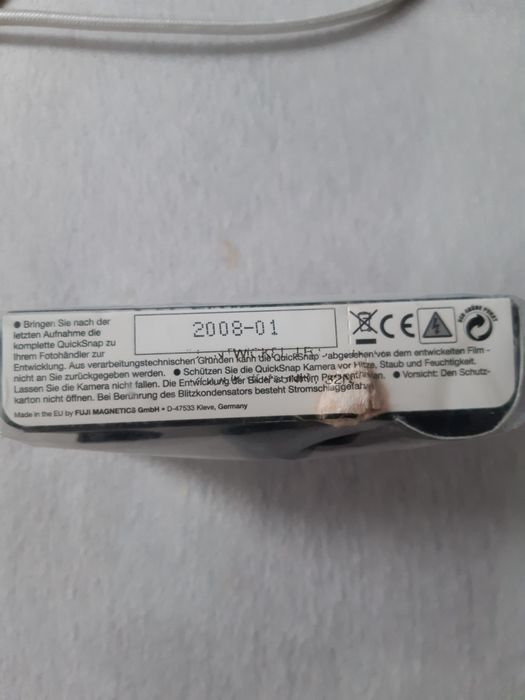 Jednorazowy aparat analogowy