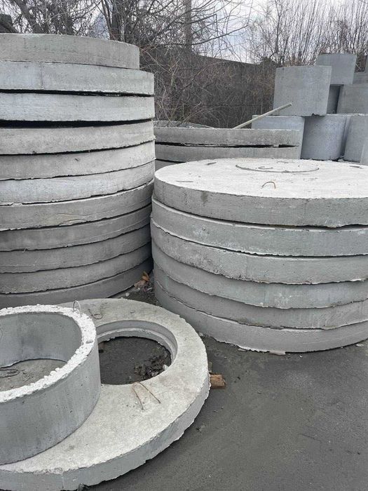 Кільця бетонні M-8х9.6х7 для водовідвідної системи Черкаси&Доставка