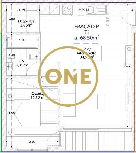 Apartamento T1 em Calendário — Vila Nova De Famalicão E Calendário, Braga