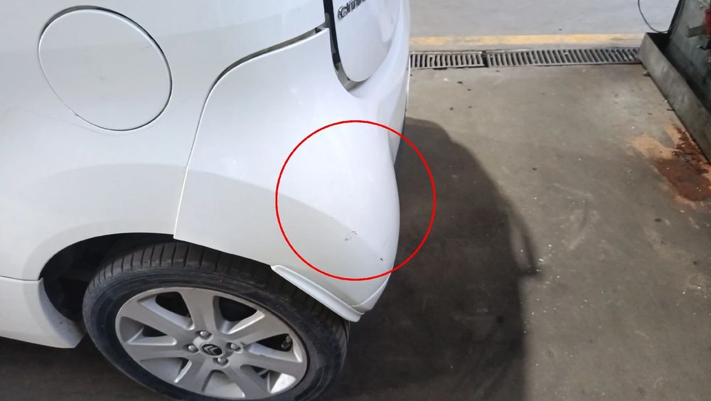 Pára-choques trás CITROËN C-Zero