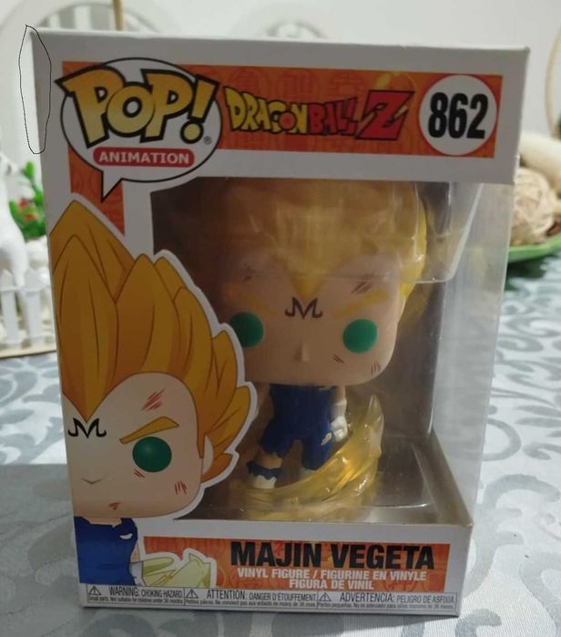 Funko Pop Majin Vegeta (Caixa Danificada , Ver Fotos)