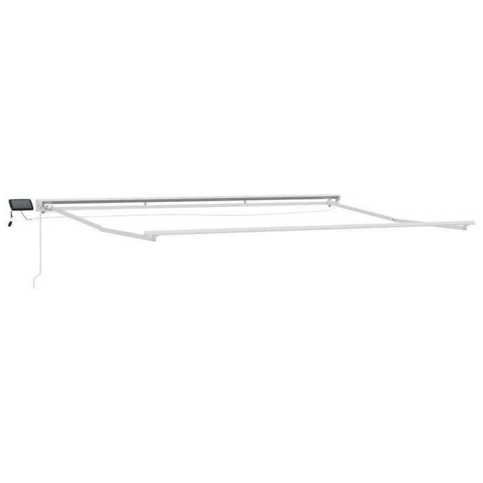 Toldo Manual com LEDs 4,5x3,5 m