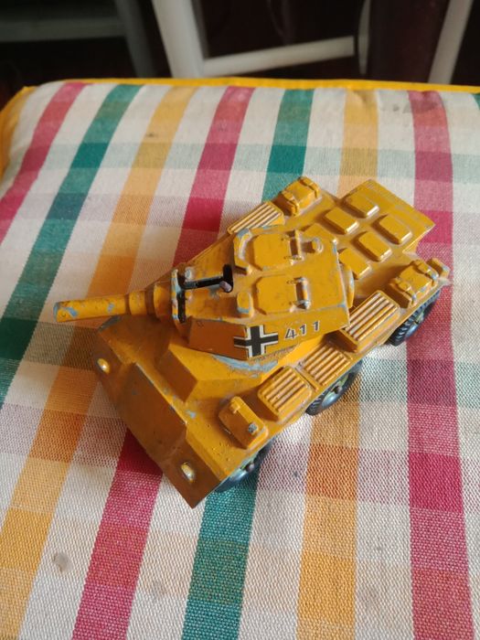 Brinquedo antigo Tank de guerra.