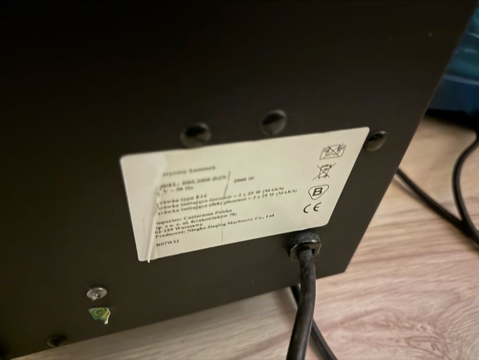 Kominek/grzejnik elektryczny imitacja kominka stan bardzo dobry