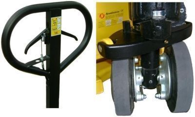 Porta-paletes Monta-cargas hidráulico c/ Travão capac. 2500 Kg JL20