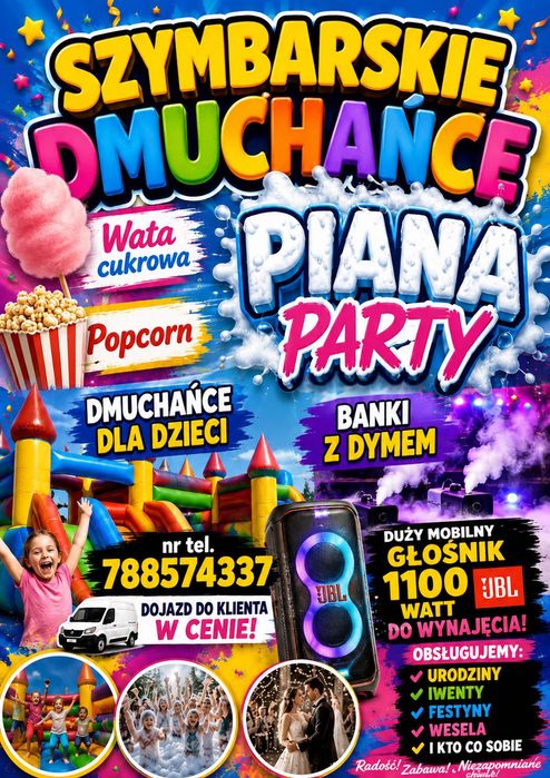 Wynajmij  Dmuchańce !!!