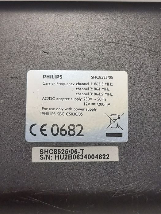 Наушники беспроводные Philips SHC8525/05