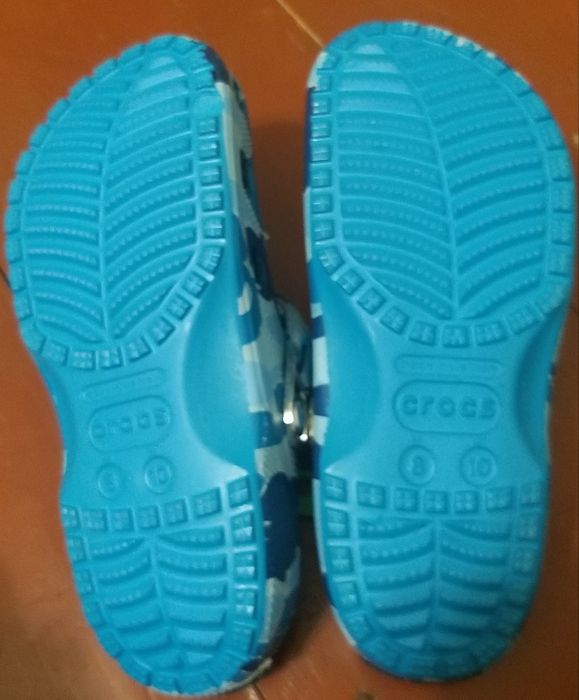 Крокси Crocs Classic Clog a Bathing Ape (BAPE) ABC Camo Blue