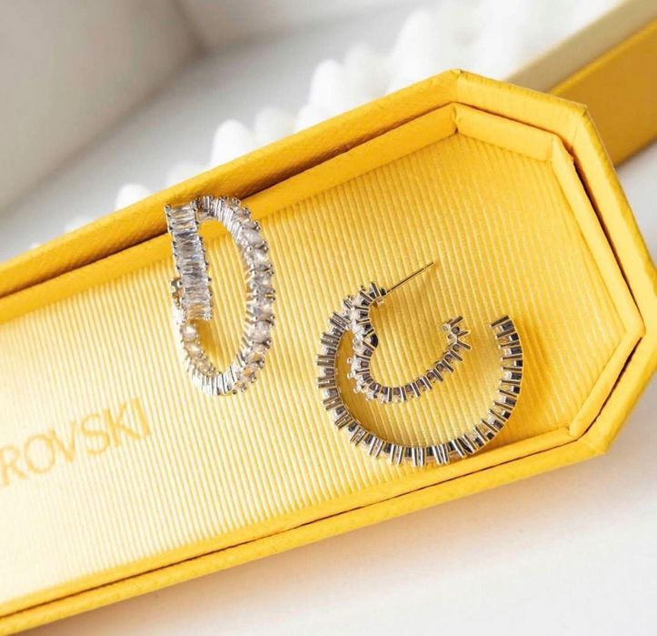 Сережки Swarovski matrix