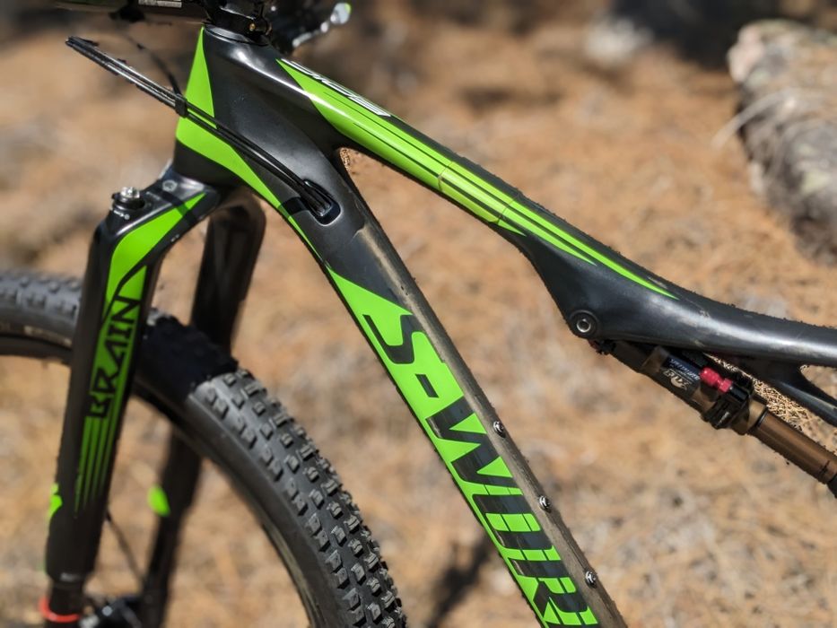 9,7k Specialized Epic S-Works World Cup rodas carbono Kasper 30mm XX1 e XTR