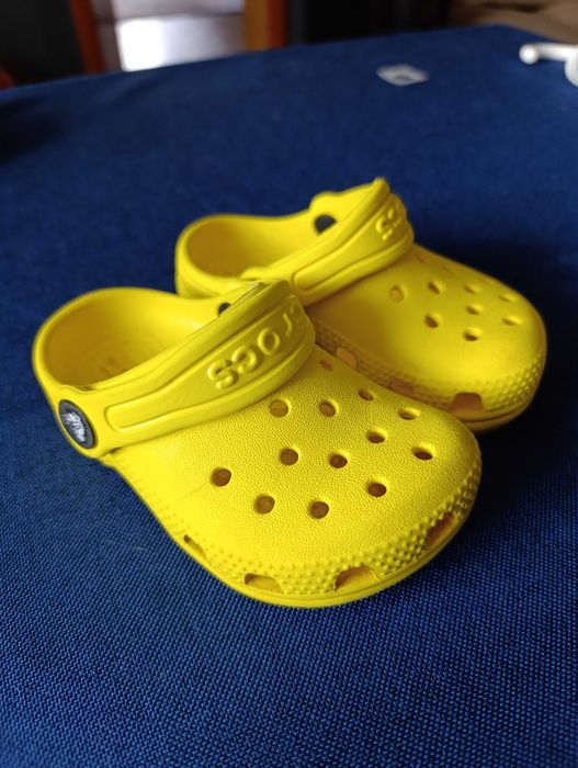 Crocs дитячі, р 6, жовті