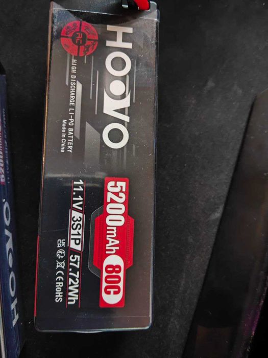 Аккумулятор HOOVO 11.1V 80C 5200mAh 3S LiPo Комплект 2ш