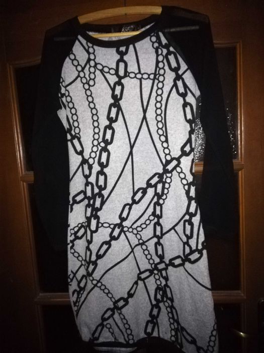 Wełniana sukienka tunika Benetton Wrangler Lee Hilfiger Diesel Zara