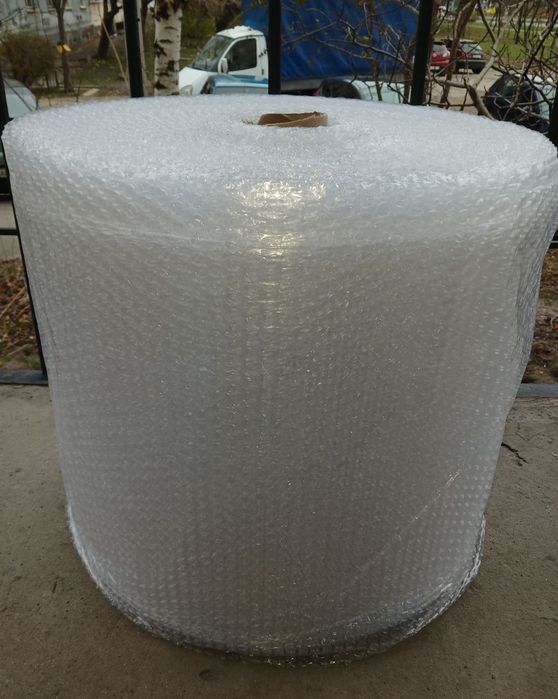 Пупирка двухшарова, пупирчаста плівка в рулонах 50см х100м