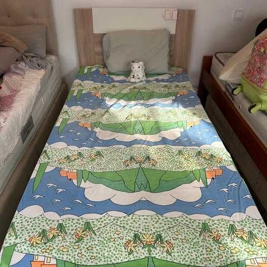 Cama de Solteiro e Colchão