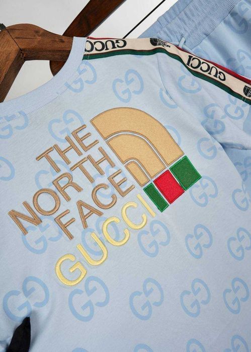 The north face GCC мужской летний комплект костюм футболка шорты