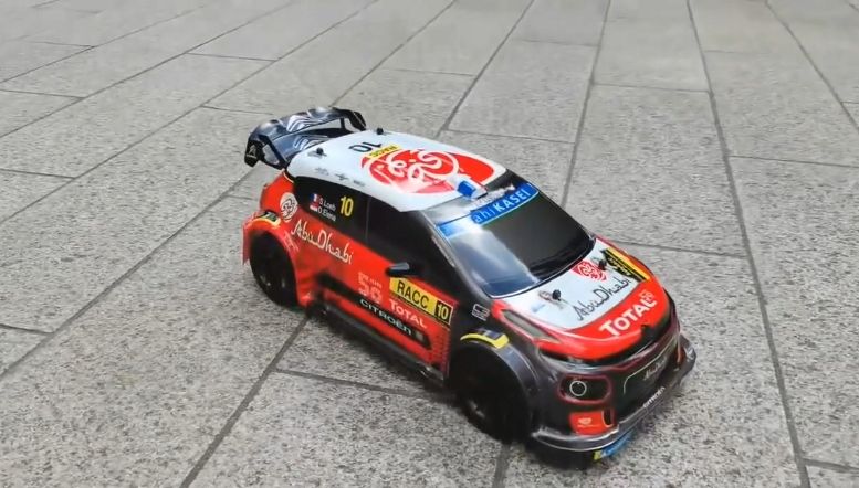 Samochód zdalnie sterowany auto Citroen  C3 WRC DRIT