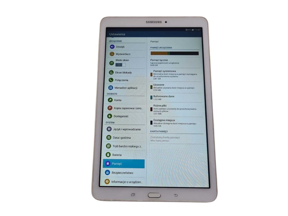 Tablet Samsung Galaxy Tab E 9,6"