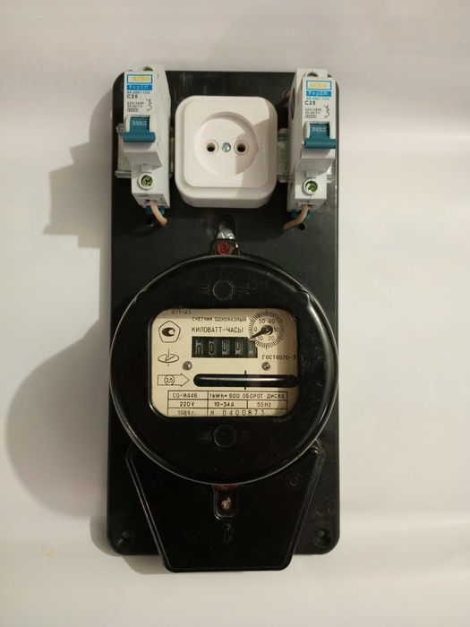 Новый «00000» Счётчик электрический однофазный СО-И446 Пломба 2009