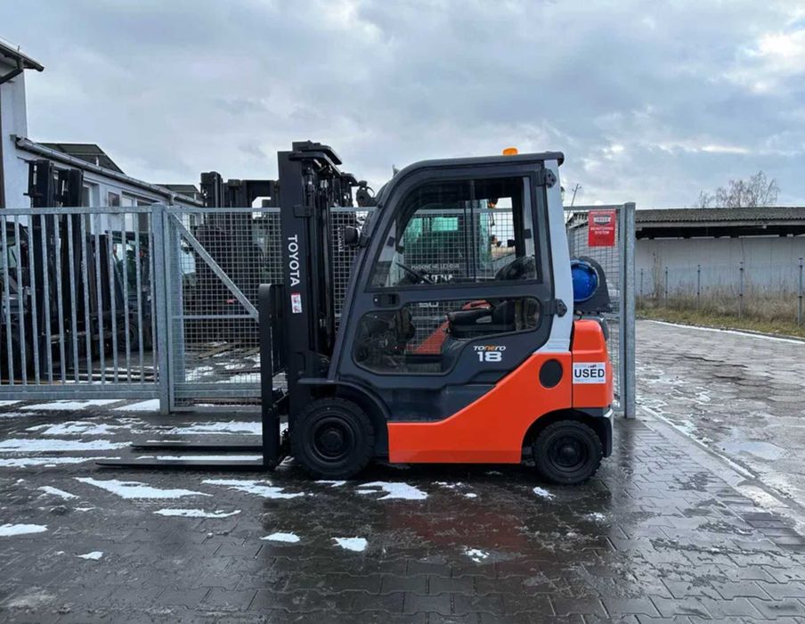 Газовий навантажувач Toyota 02-8FGF15 з кабіною, Optimax