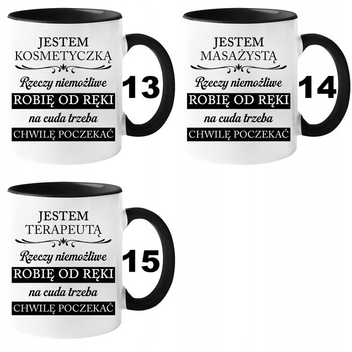 Kubek dla Sekretarki "Rzeczy Niemożliwe" z Opakowaniem