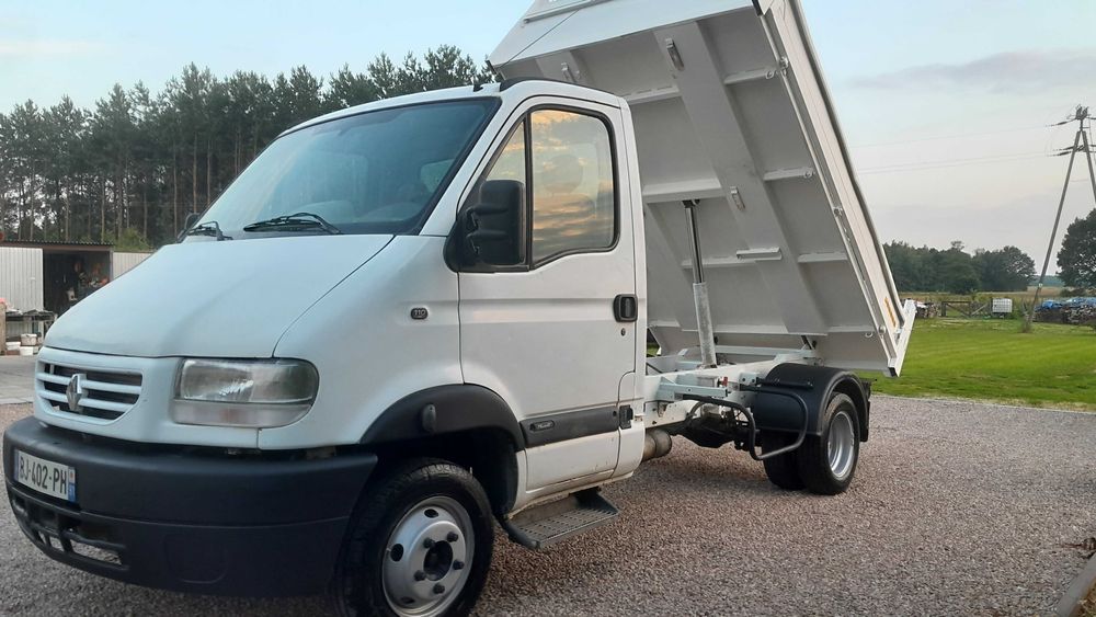 RENAULT mascott kiper wywrot wywrotka; hak 3,5;  bez rdzy;