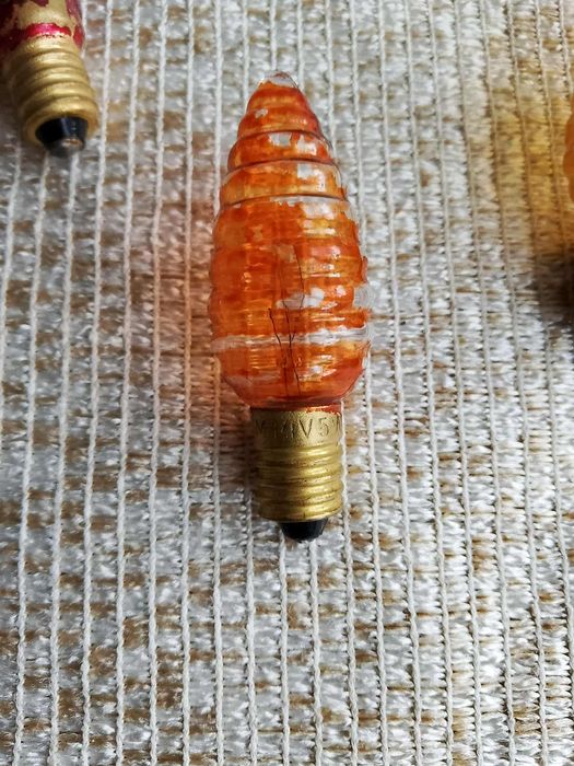 Żaróweczki choinkowe PRL