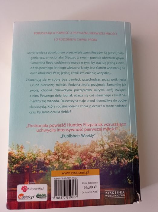 Huntley Fitzpatrick Moje życie obok - książka