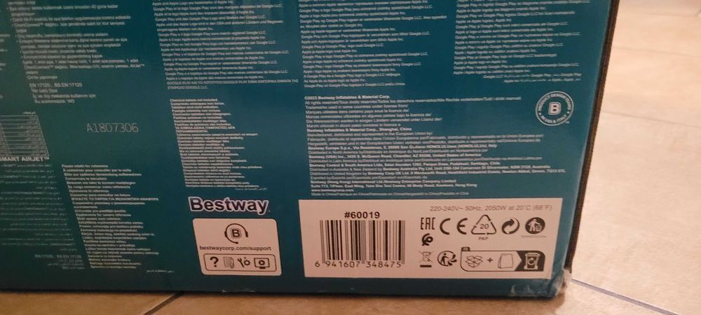 Jacuzzi NOWE bestway HONOLULU smart + PRZYKRYWA.