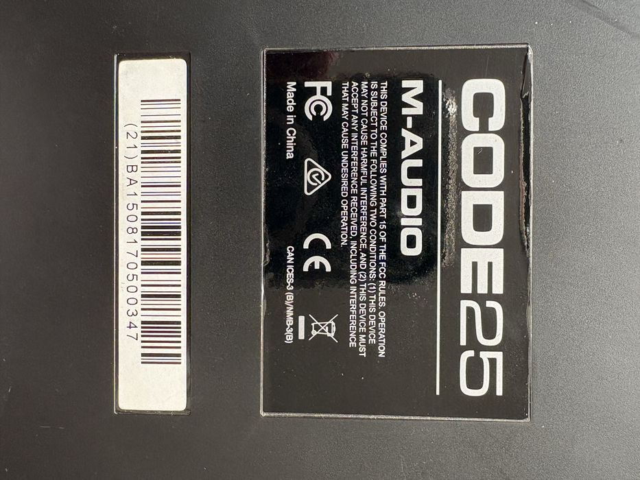Klawiatura sterująca M-Audio Code 25