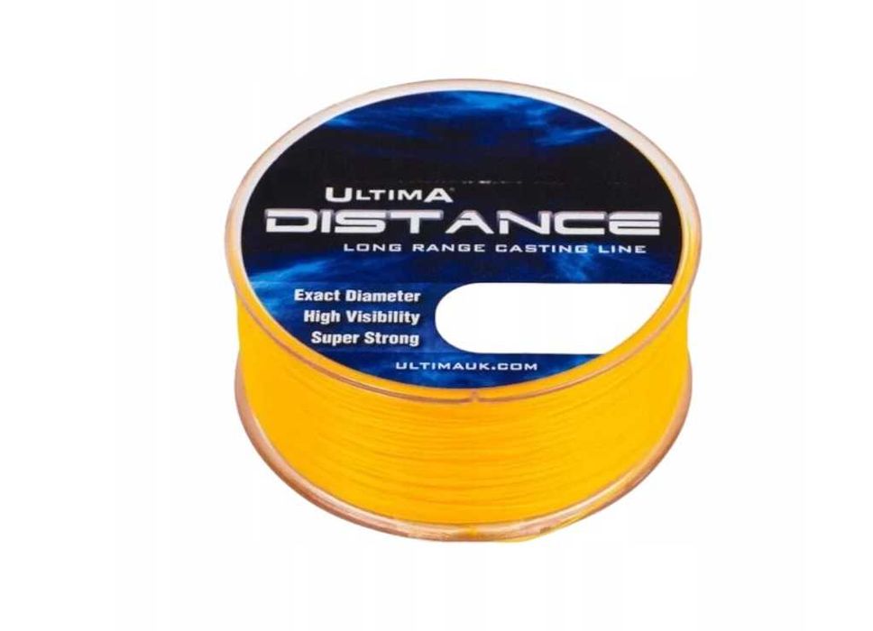 Żyłka Ultima Dustance super strong 500 M 25LB 0.45mm 11.3kg Pomarańczo