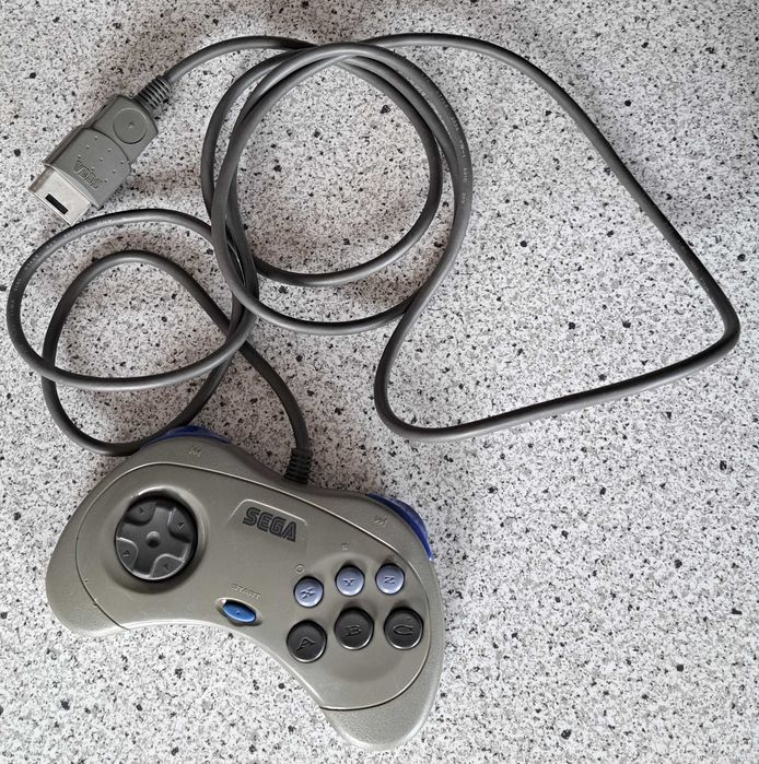 SEGA – SEGA Saturn Controller | Joystick | HSS-0101 | Weiß – – Retro Gaming, Japan Imports & Konsolen Zubehör