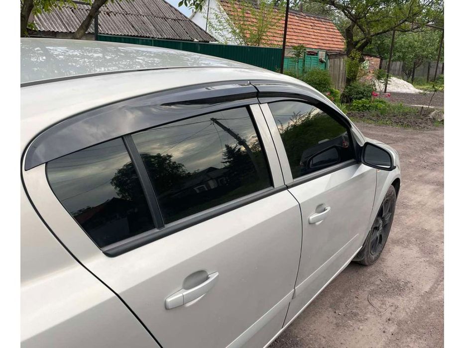 Opel Astra H 2004-2013рр. Вітровики (4 шт., Sunplex Sport)