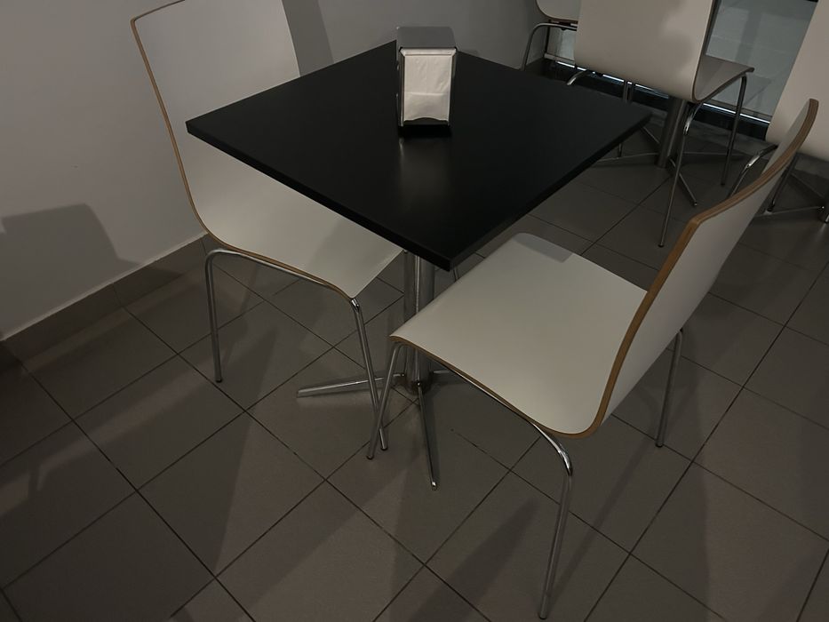 Mesas cadeiras para cafe restauracao