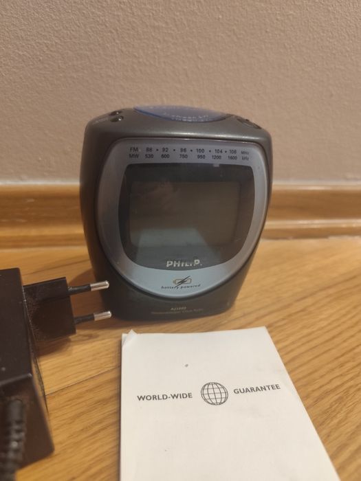 Radio budzik Philips komplet radiobudzik