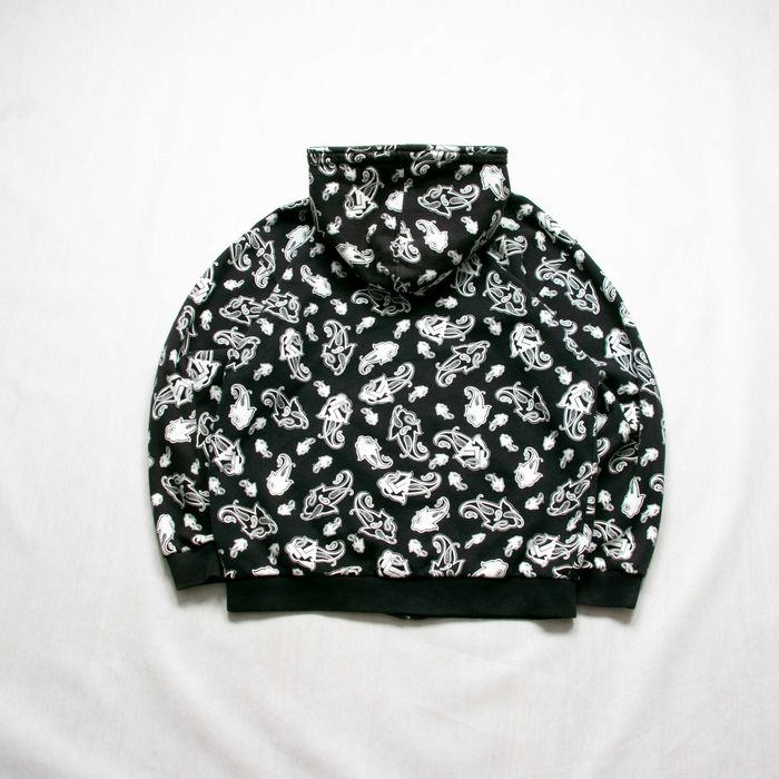 Karl Kani monogram y2k bluza rozpinana M fullzip